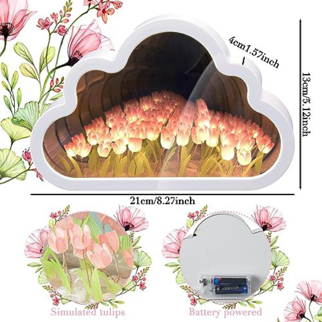 Lámpara de Tulipanes de Alta Cálidad